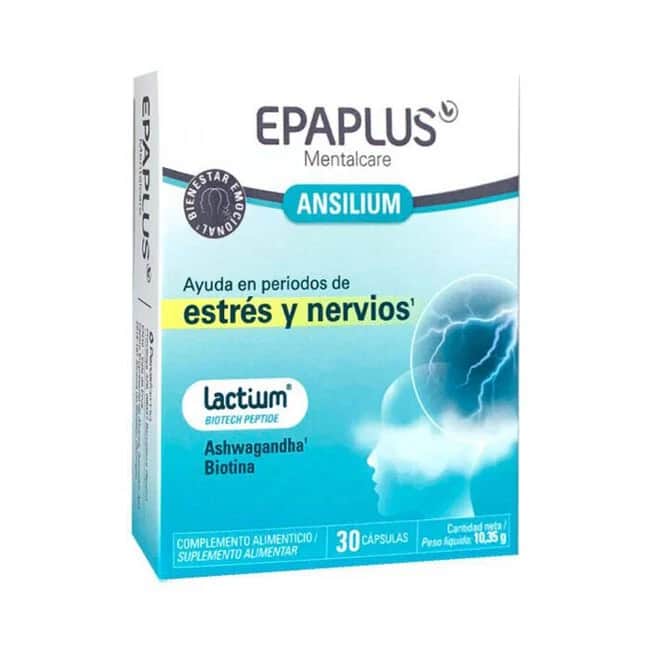 Epaplus Mentalcare Ansilium 30 cápsulas